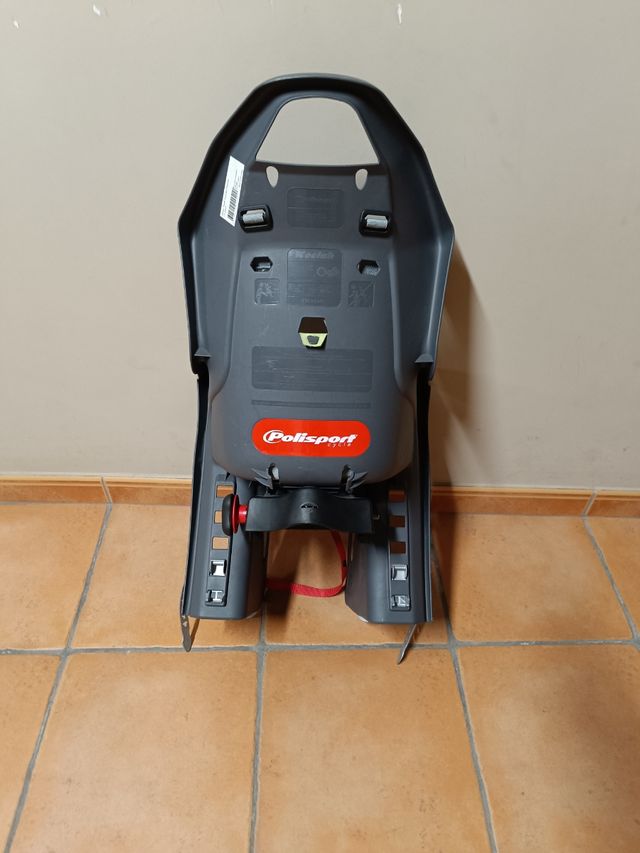 Silla Portabebés Bicicleta Gris