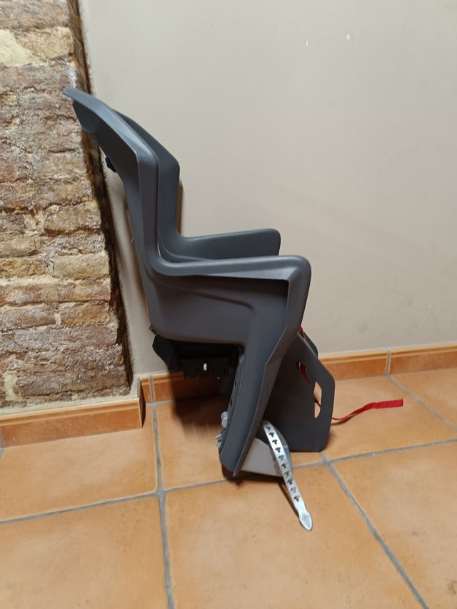 Silla Portabebés Bicicleta Gris