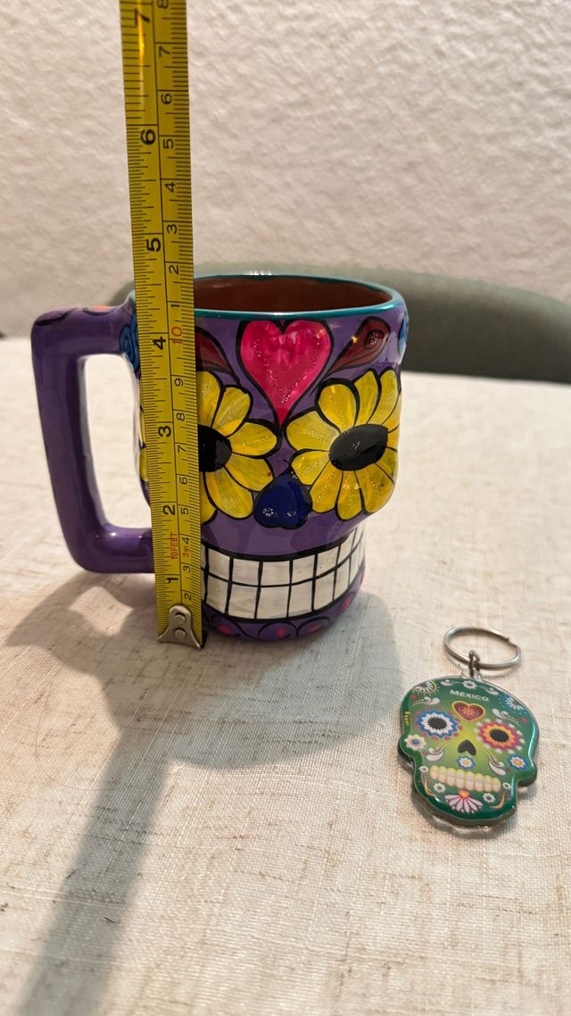 Taza Katrina hecha a mano México