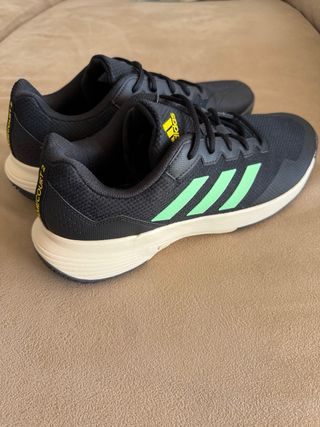 Zapatillas Adidas Gamecourt 2 Padel Negro/Verde