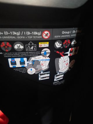 Silla coche Isofix grupo 0+/1
Marca Be Cool