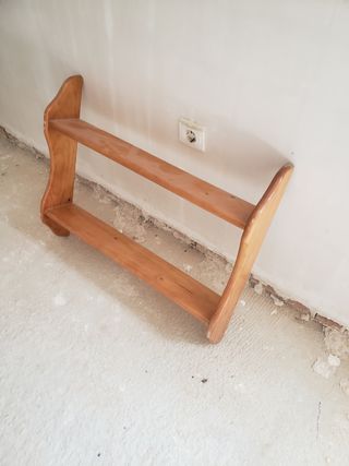 Estanterías de madera (2 unidades)