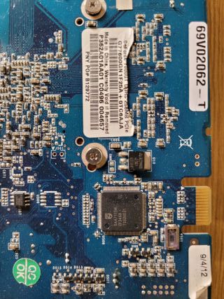 Disipador Geforce 7600GT PCI-E + Tarjeta Gráfica