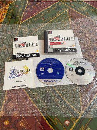 Final Fantasy VI completo PS1 PAL Italia