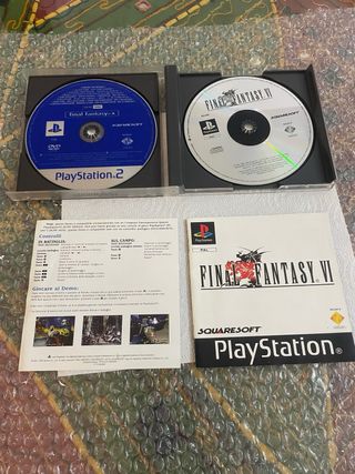 Final Fantasy VI completo PS1 PAL Italia