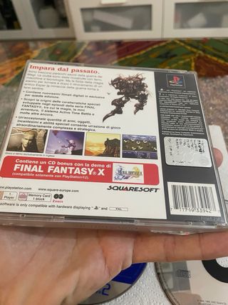 Final Fantasy VI completo PS1 PAL Italia