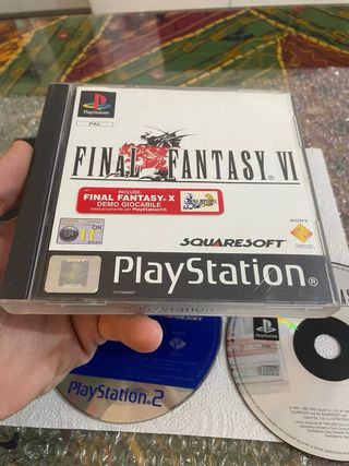 Final Fantasy VI completo PS1 PAL Italia