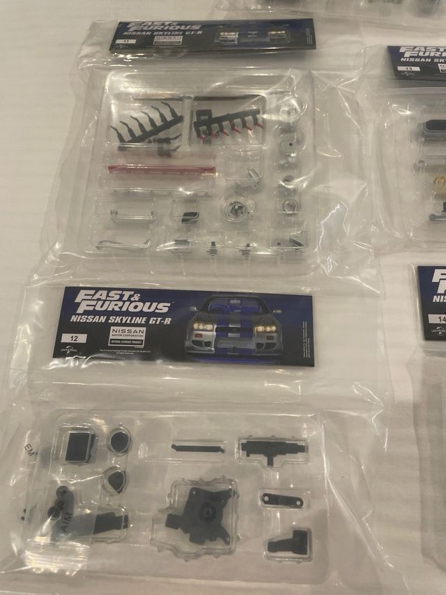 Fascículos y piezas maqueta Nissan Skyline GT-R