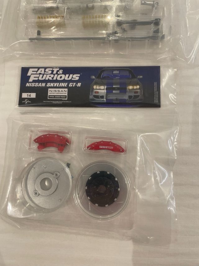 Fascículos y piezas maqueta Nissan Skyline GT-R