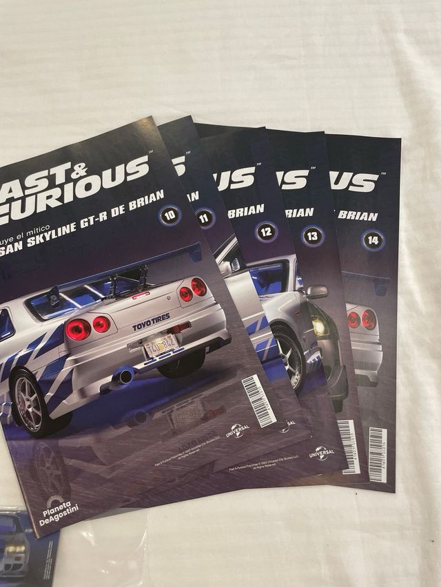 Fascículos y piezas maqueta Nissan Skyline GT-R