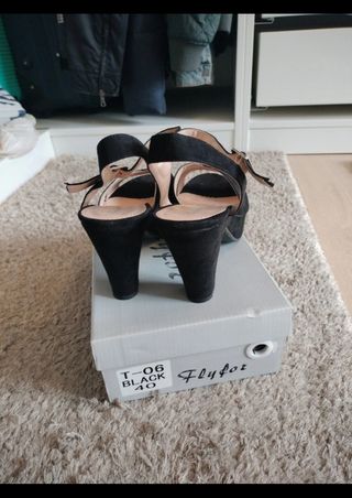 Zapatos de tacón negros