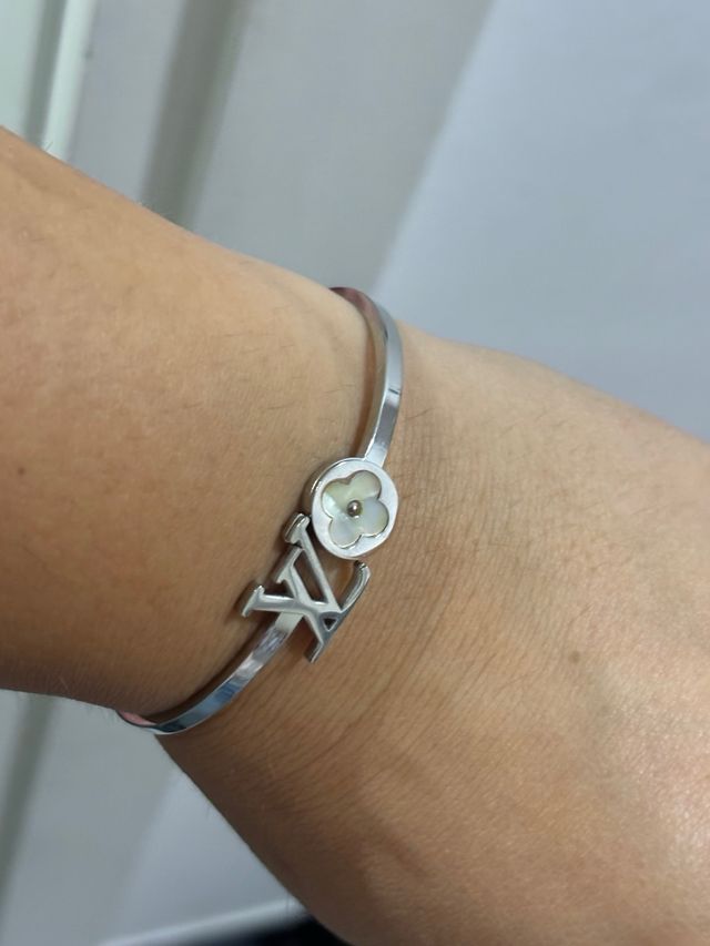Bracciale Louis Vuitton Acciaio Argento