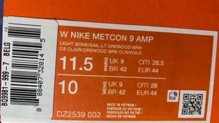 Nike Metcon 9 AMP Scarpa da Allenamento Grigio/Bia