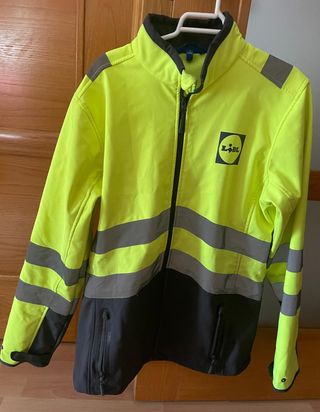 Chaqueta Trabajo Lidl Amarilla Alta Visibilidad 