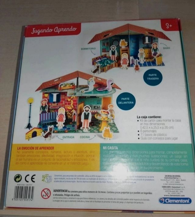 Juego Mi Casita 3D para Montar