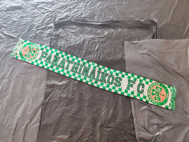 Bufanda fútbol Panathinaikos FC años 90