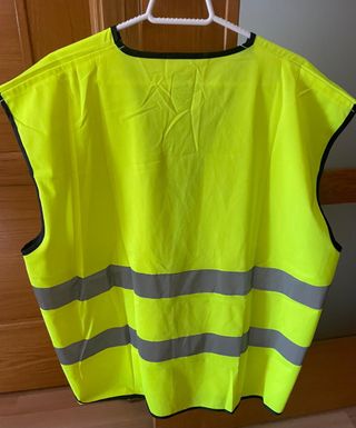 Chaleco de Seguridad Sacyr Amarillo