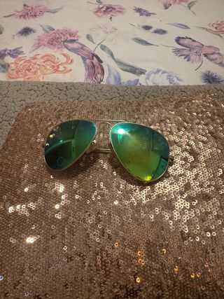 Gafas de sol Ray-Ban aviador verdes