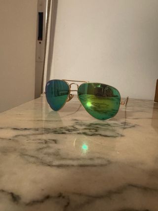 Gafas de sol Ray-Ban aviador verdes