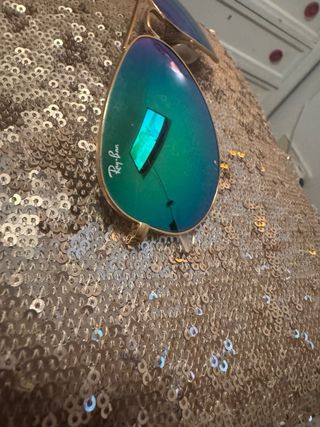 Gafas de sol Ray-Ban aviador verdes