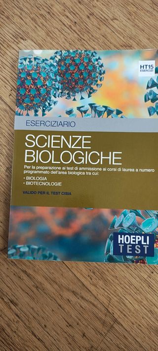 Hoepli Test. Eserciziario. Scienze biologiche. ...