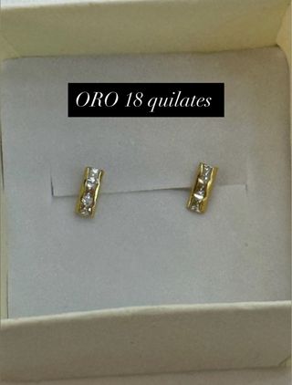 Pendientes Oro 18 Quilates