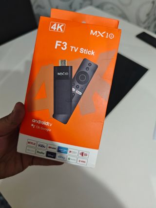MX10 F3 TV Stick 4K Android TV