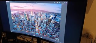 Monitor Curvo Huawei Nero