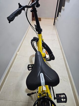 Bicicleta Plegable Moma Amarilla