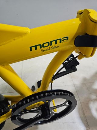 Bicicleta Plegable Moma Amarilla