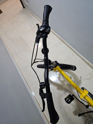 Bicicleta Plegable Moma Amarilla
