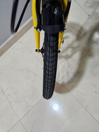 Bicicleta Plegable Moma Amarilla