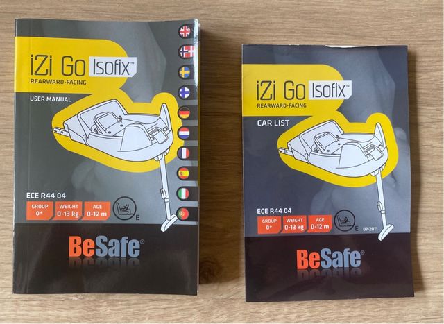 Sedia a cucù per auto Besafe Isofix Izi Go Group 0