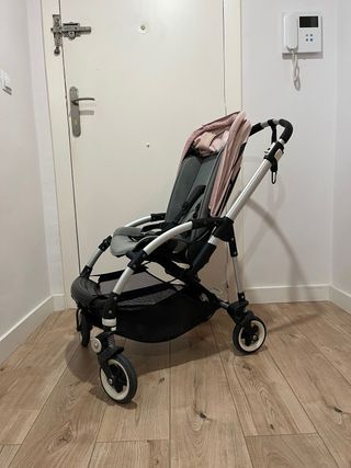 Bugaboo Bee 3 Silla de Paseo gris mélange y Rosa 