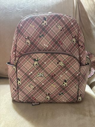 Mochila Parfois con estampado de perros nueva