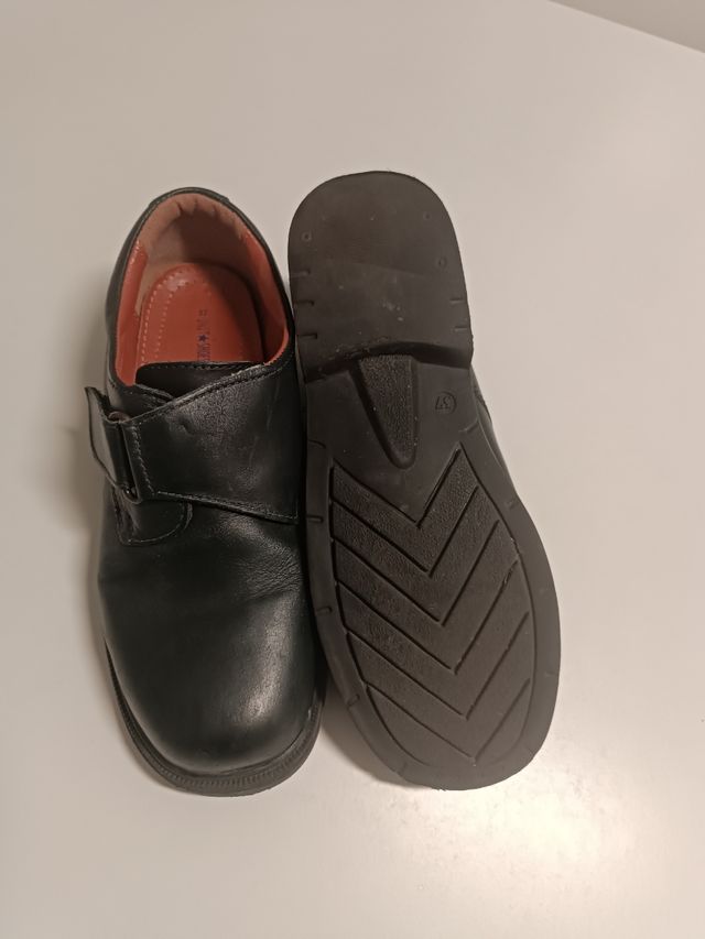 Zapatos Escolares Unit Negros