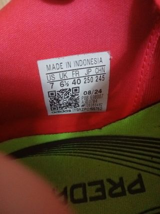 Zapatillas Adidas Predator Fútbol Rojas