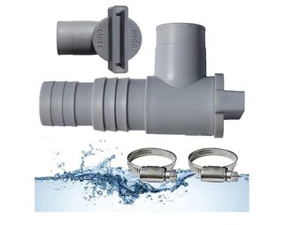 2 Válvulas de Cierre para Manguera con Abrazaderas