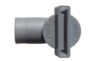 2 Válvulas de Cierre para Manguera con Abrazaderas