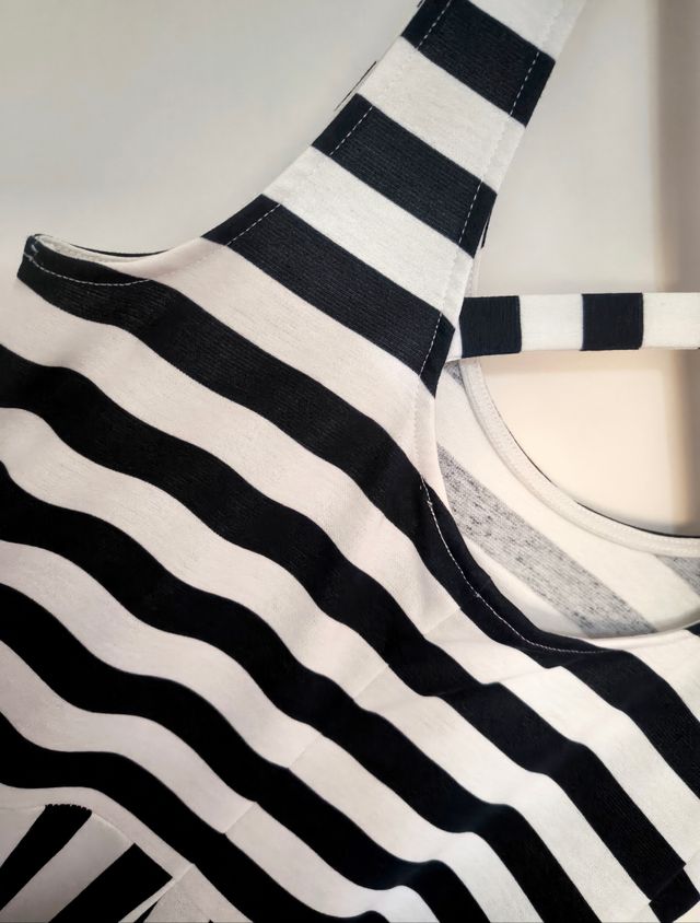 Vestido H&M rayas Talla S