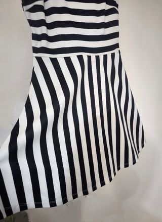 Vestido H&M rayas Talla S