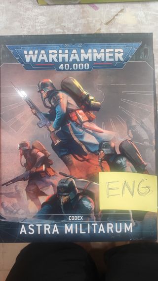 Codex Astra Militarum Warhammer 40,000 SIN CODIGO