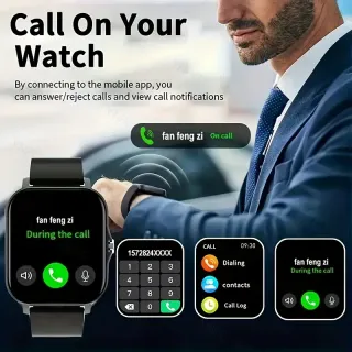 Smartwatch Multifunzione – Chiamate Wireless & Met