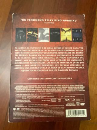 Juego de Tronos DVD Temporadas 1-6