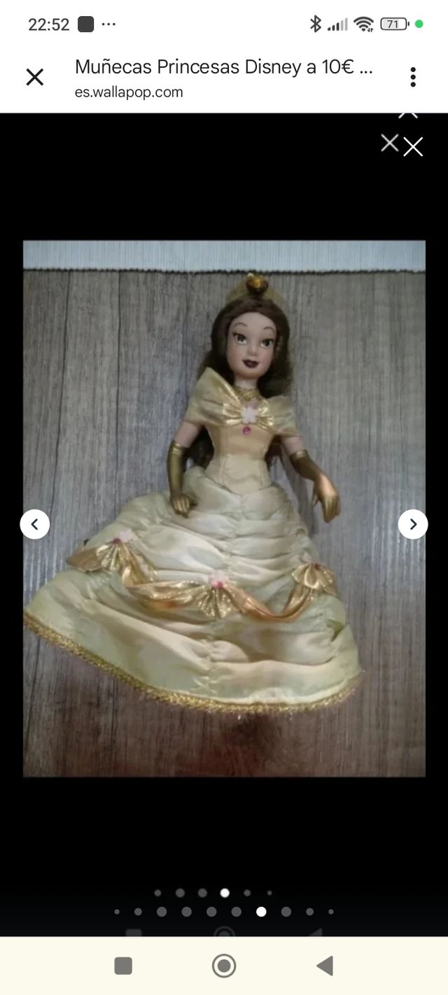 Muñecas Princesas Disney (10€) cada una 