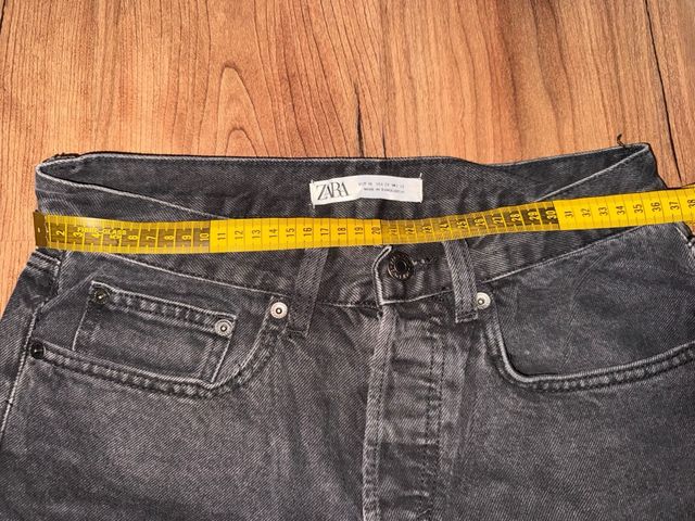 Pantalones vaqueros negros hombre Talla 36