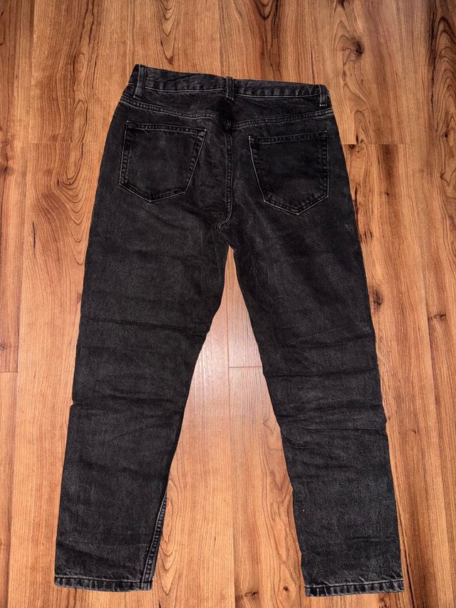 Pantalones vaqueros negros hombre Talla 36