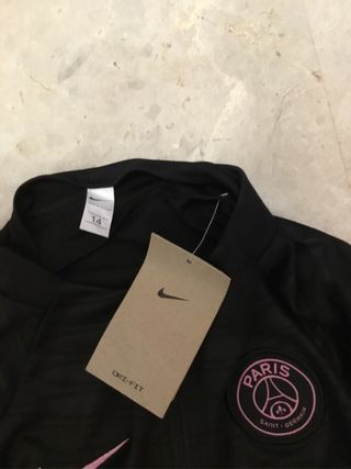 Conjunto PSG Nike Negro Rosa