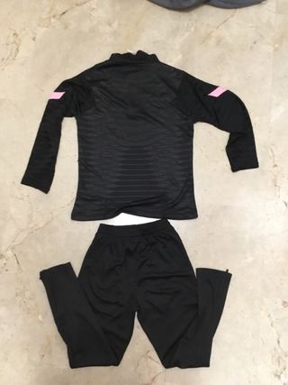 Conjunto PSG Nike Negro Rosa