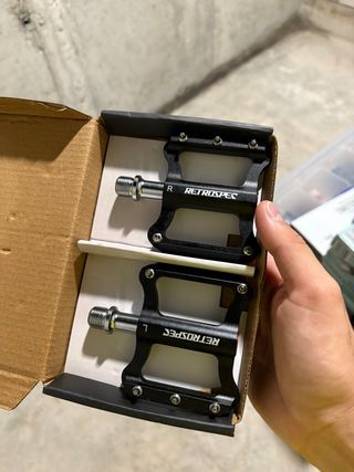 Pedales Retrospec Aluminio MTB